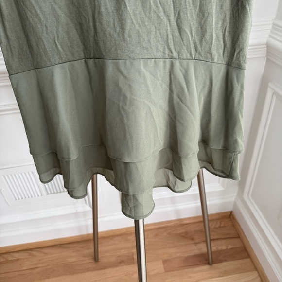 NWT Michael Kors Olive Green Women's Top size Small - Picture 3 of 5